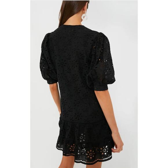 Bell by Alicia Eyelet Popover Dress Size Medium - Picture 5 of 10